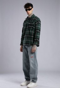 Resim Ekoseli Oduncu Gömlek 