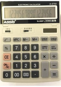 Resim Assis A-5750 16 Hane Hesap Makinesi 