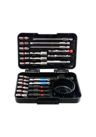 Resim Yuntech01 27 Parça Çelik Elektrikli Tornavida Ucu Seti - Çok Fonksiyonlu Uçlar, Soketler Ve Bağlantı Çubuğu İle Depolama Kutusu 