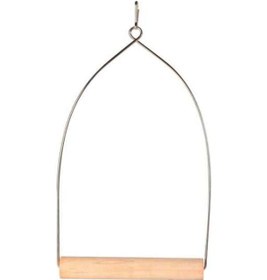 Resim Trixie Kuş Ahşap Metal Askılı Tünek 10. 5x22. 5cm 