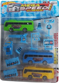 Resim Nzm Aksesuarlı Otobüs Seti-57669 