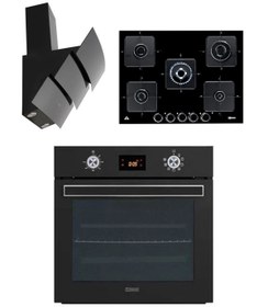 Resim ukinox SİYAH ANKASTRE SET (NOVA/ARES70/VEGA60) 