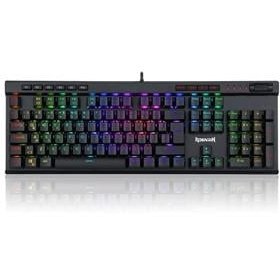 Resim Redragon K580RGB Vata TR-Blue Switch Kablolu Rgb Mekanik Oyuncu Klavye 