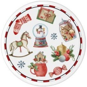 Resim The Mia Globe Servis Tabağı 30 cm NEW031 