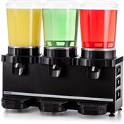 Resim Samixir Triple Panoramik Analog 30 Lt Soğutuculu İçecek Makinesi 2 YIL GARANTİ - 50 ENERJİ TASARRUFU - ÜÇLÜ HAZNE