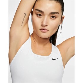 Resim Nike W Nk Df Swsh Nonpded Bra Kadın Beyaz Sporcu Sütyeni - BV3630-100 