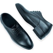Resim Oxford +7/+9 cm Boy Uzatan Gizli Topuk Erkek Ayakkabı Damatlık 