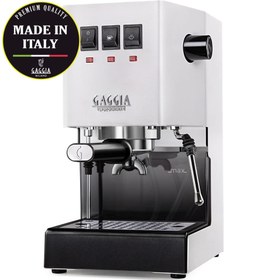 Resim Gaggia Classic E24 Beyaz Espresso Makinesi 