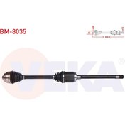 Resim Aks Komple Sağ Ön Bmw X3 (F25) 2.0 D Xdrive A-T/M-T Uzunluk 880 Diğer