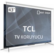 Resim TCL Uyumlu 43P615 TV EKRAN KORUYUCU - TCL Uyumlu 43" inç 108 Ekran Koruyucu Şe 
