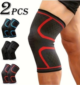 Resim Elmpaly Siyah S Bacak Destek Kılıfı Nefes Alabilir Dayanıklı Koşu Spor 