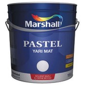 Resim Marshall Beyaz 2,5 Litre Pastel Yarı Mat Solvent Bazlı İç Cephe Boyası (MARSHALL.5599007) 