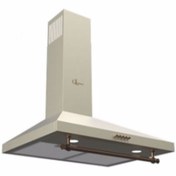 Resim Glgeneral GLD 022RK 60 Cm Krem Rustik Metal Duvar Tipi Ankastre Davlumbaz 