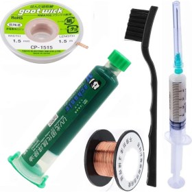 Resim Smnr Mechanic Uv Jel Yol Kaplama Maskesi ve Yardımcı Beşli Elektronik Kart Tamir Malzemeleri 1,5mm 