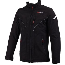 Resim Motosiklet Montu Full Korumalı Softjell Kumaş Reflektif Kışlık Kurye Motor Mont Siyah 