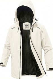 Resim Ghassy Co Erkek Rüzgarlık/Yağmurluk Outdoor Omuz Detaylı Mevsimlik Füme Spor Ceket 