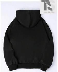 Resim Double Dragons Sweatshirt Fermuarlı Hırka Siyah Siyah 