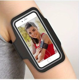 Resim Forzacase 4-6.5 İnç Redmi Telefonlar Uyumlu Anahtar Kulaklık Girişli Spor Koşu Kol Bandı - Fc1147 Siyah 