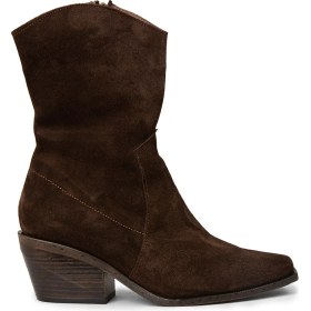Resim Deery Kadın Hakiki Süet Kahverengi Western Bot - Z1564ZKHVC01 