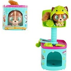 Resim QT Puppies Sürpriz Aksesuarlı Yavru Köpek Rocky 