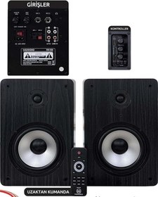 Resim Midex Exclusive Paket-6 Stüdyo Ekipmanları Seti (Monitör Mikrofon Ses Kartı Kulaklık) 