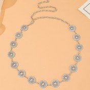 Resim Vintage Casual Çinko Alaşım Metal Güneş Çiçeği Kemer, Püskül Nakışlı - Ortalama Boyut, Döküm Malzemeler, Yetişkin, Plaj, Gece, Hafta Sonu Rahat 