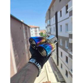 Resim Egzoz Başlığı Nikelajı Paslanmaz 60 mm 