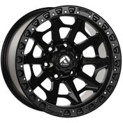 Resim EMR-1261-21 9.0x17"-5x114.3 ET0 73.1 Matt Black Jant (4 Adet) 
