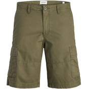 Resim Haki Jack & Jones Erkek Kargo Şort 12274389 Haki 
