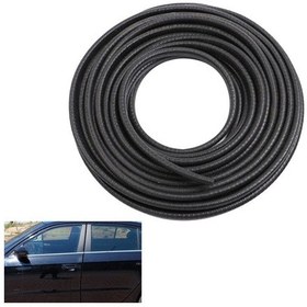 Resim Mufunye Araba Kapı Kenarları Muhafızları Kapak Lastik Conta U Koruyucu Otomatik Esnek Çarpışma Önleyici Kapı Kenarları Koruma Şeritleri - Siyah 
