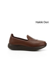 Resim Gönderi(R) Gönderi R Taba Antik Dolgu Taban Hakiki Deri Comfort Ayakkabı Taba 