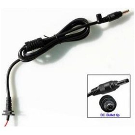 Resim HP Uyumlu Boğumlu Adaptör Dc Kablo-4.8X1.7 HP Uyumlu Bullet Adaptör Tamir Kablo 