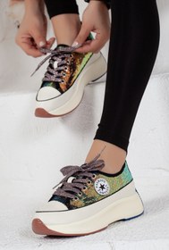 Resim Khayt Fashion Trend Sneaker Kalın Taban Kadın Ayakkabı 