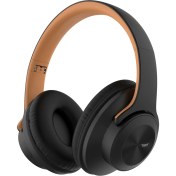 Resim Buff BF16 Bluetooth 5.3 Hoparlör Özellikli Kablosuz Kulak Üstü Kulaklık Black Brown 