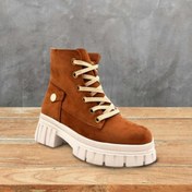 Resim ParkModa Kadın Süet Postal Bot TABA 