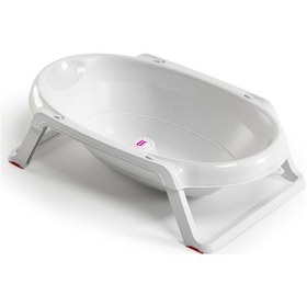 Resim Okbaby Onda Slim Katlanır Bebek Küveti / K. Beyaz 