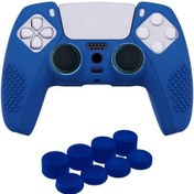 Resim Cosmostech Ps5 Controller Joystick Oyun Kolu Gamepad Uyumlu Silikon + 8'li analog koruyucu M 