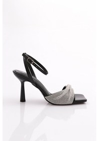 Resim Dgn 7315 Kadin Abiye Ayakkabi 7315-1710-R1534 Siyah 