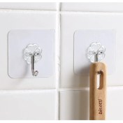 Resim Toptan Bulurum Kendinden Yapışkanlı Şeffaf Askı 5 Li Set 