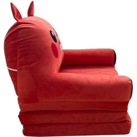 Resim Alçin Home Katlanabilir Çocuk Koltuğu Kırmızı Pikachu ALÇŞİN5566 