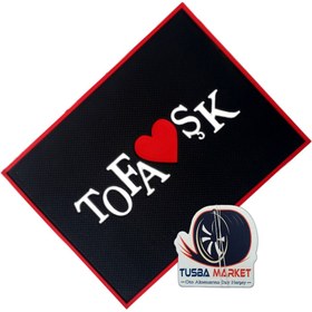 Resim TUSBA MARKET Tofaş Uyumlu Torpido Üstü Kaydırmaz Ped 