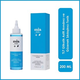 Resim Mia Klinika %7 Glikolik Asitli Arındırıcı ve Gözenek Sıkılaştırıcı Tonik 200 ml - Gratis 