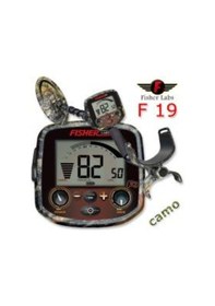 Resim Fisher F19 Ltd Camo - 10X15 İnch Dd - Vlf Metal Arama Dedektörü 