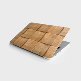 Resim Laptop Sticker Bilgisayar Notebook Pc Kaplama Etiketi 3D Ahşap De 