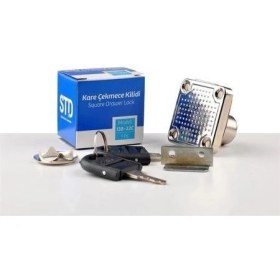 Resim Mestore Std 138-22 mm Kare Çekmece Kilidi - 9996670611572 