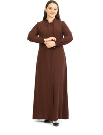 Resim derin store Hakim Yaka Bağcıklı Basic Ferace 