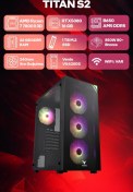 Resim Game Garaj Titan S2 R7-7800X3D 32 GB 1 TB SSD RTX5080 Free Dos Masaüstü Oyuncu Bilgisayarı 