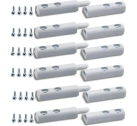 Resim Sineklik Menteşesi, Beyaz 6 Adet (12 Adet Akıllı Montaj Vidası Ile Birlikte) 