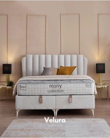 Resim Viscopratic Tek Kişilik Yatak Baza Başlık Seti 140 X 190 140 x 190 CM 