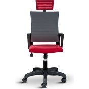 Resim Asbir Mobilya Rigel 55100 Başlıklı Ev ve Ofis Koltuğu Çalışma Koltuğu 